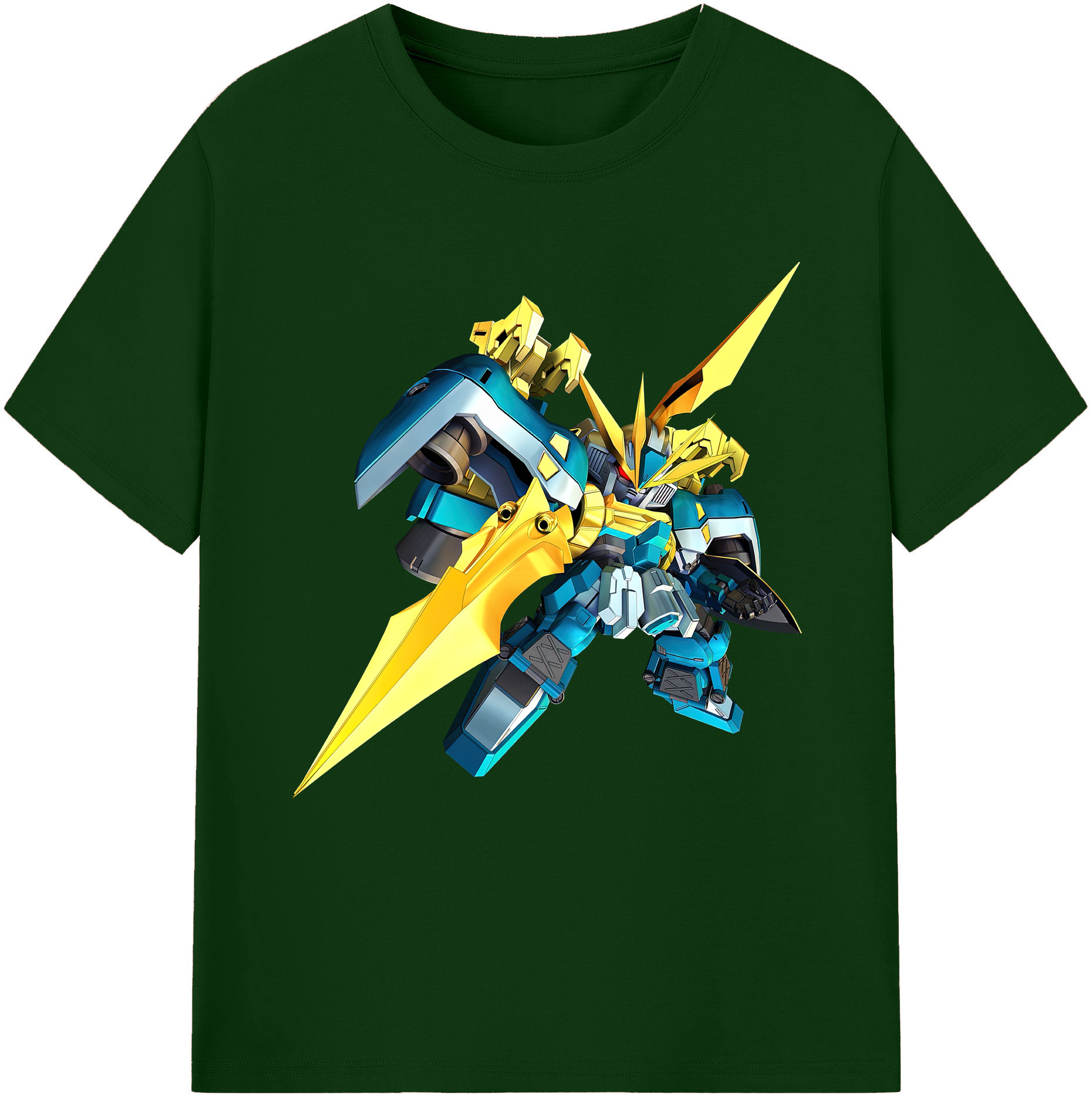 （画像用） 機動戦士ガンダム Mobile Suit Gundam 綿100％半袖Tシャツ（フロントプリント）